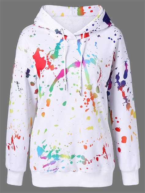 Paint Splatter Hoodies for Sale 